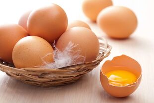 Användningen av ägg gör att du kan få en hög kosmetologisk och estetisk effekt